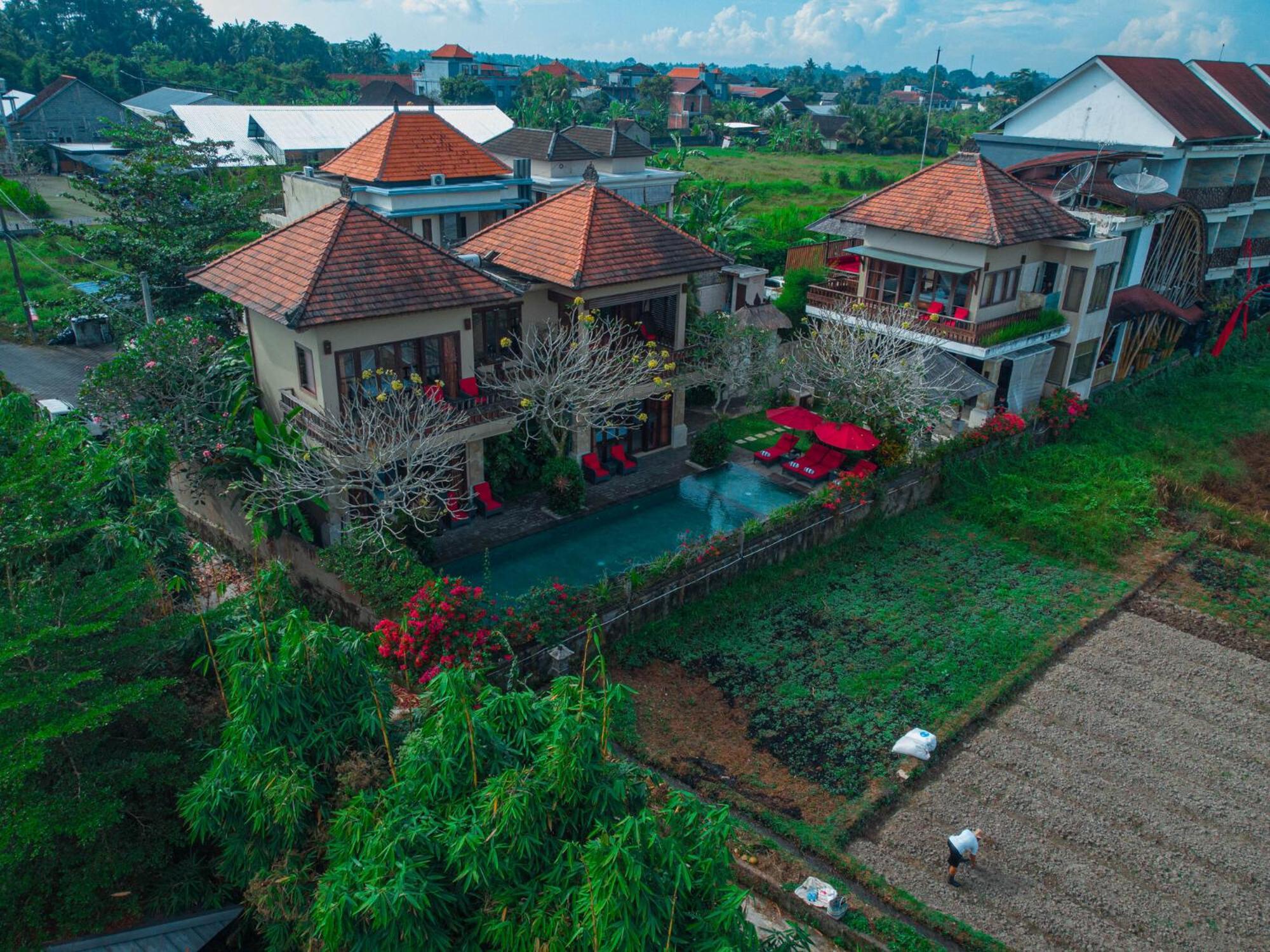 Uma Stana Villa Ubud Buitenkant foto